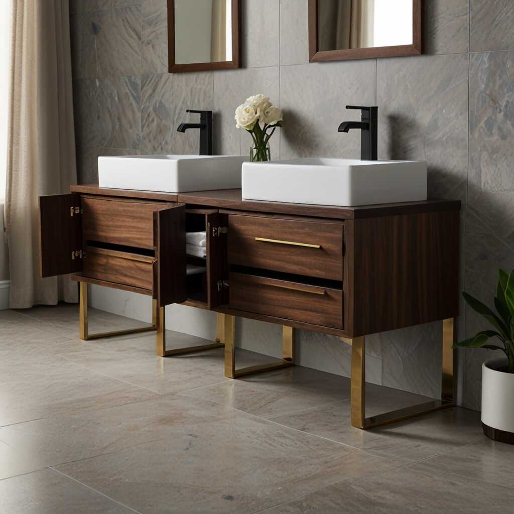 eclife Bathroom Vanity front view